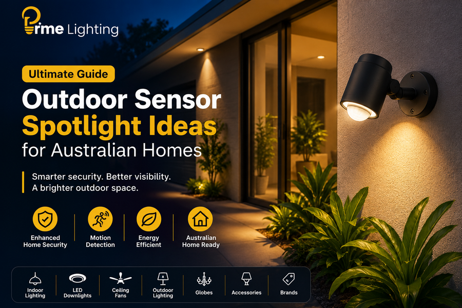 Outdoor Sensor Spotlight Ideas for Australian Homes: Where to Use Them and What to Look For