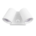 PHL4282SQ Lux Square Base IP65 Double Spotlight With Sensor