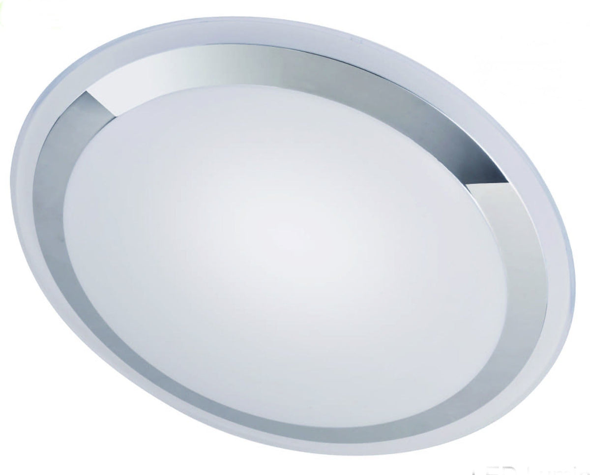 PHL5108 Saturn LED Step Dimming TRI Colour Oyster Ceiling Light