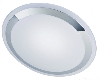 PHL5108 Saturn LED Step Dimming TRI Colour Oyster Ceiling Light