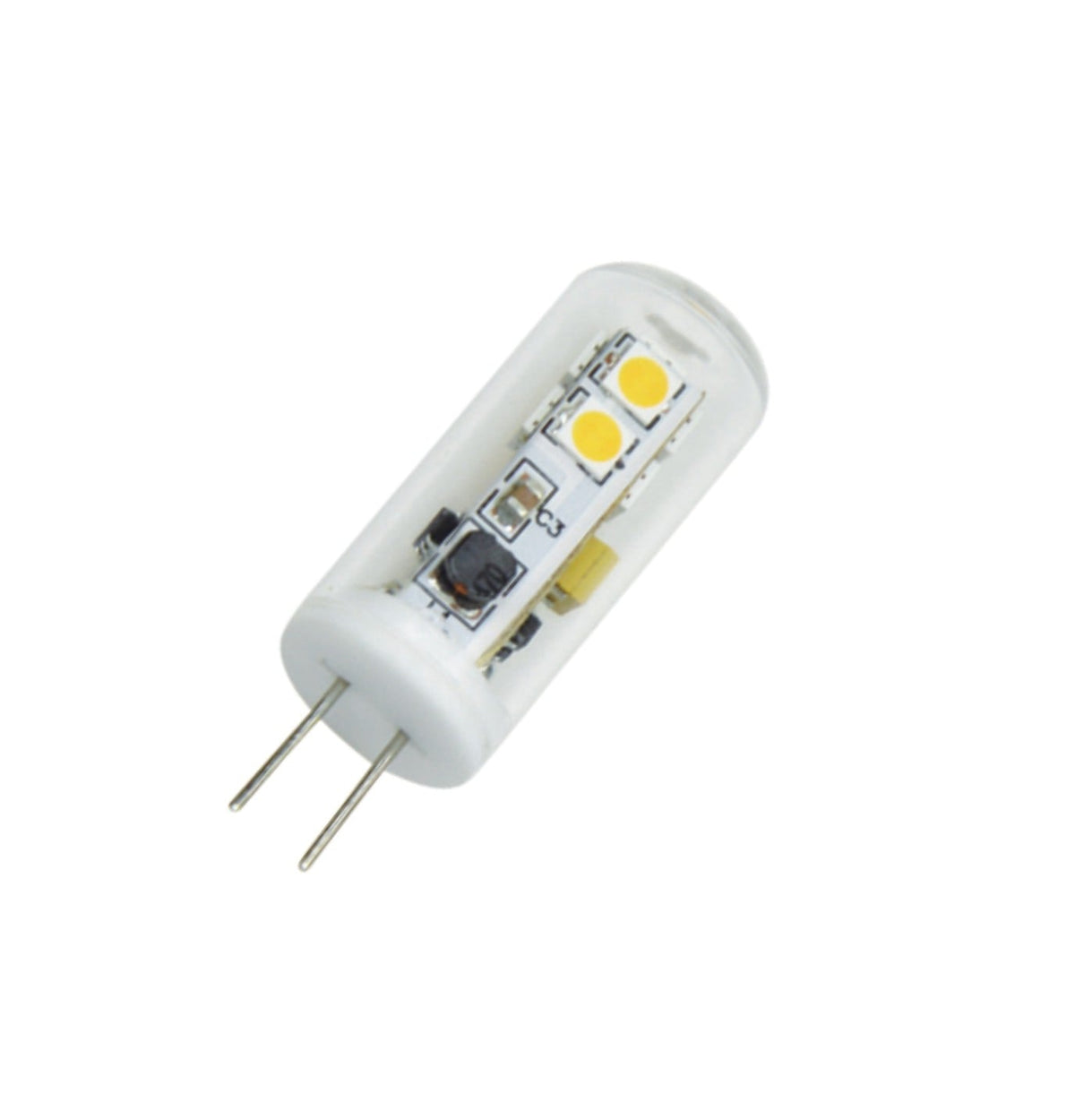 PHLG4 12V G4 3W AC/DC Clear Glass diffuser Globe
