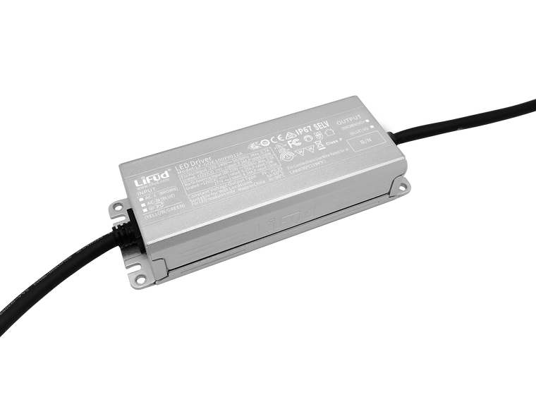 PHL PD12CV67-100 12V 100W IP67 LED CV driver with plug