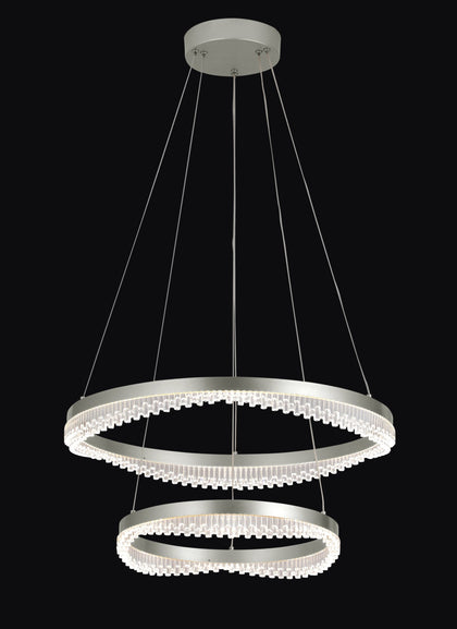 PHL6201-2 Glacier 2 Ring LED CCT Pendant