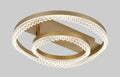 PHL6201-2CTC Glacier Two Ring Ceiling Light