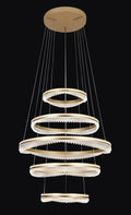 PHL6201-5 Glacier 5 Ring LED CCT Pendant