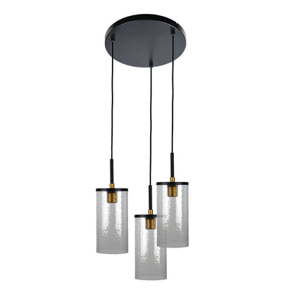 Oriel Lighting 3 Light Multi Drop Pendant