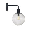 Oriel Lighting Legarno Clear Glass Wall Sconce