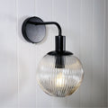 Oriel Lighting Legarno Clear Glass Wall Sconce