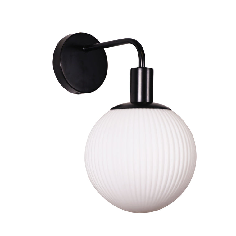 Oriel Lighting Legarno Opal Glass Wall Sconce