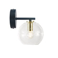 Oriel Lighting Reno Clear Glass Wall Light