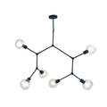 Oriel Lighting Padau 170cm Contemporary Clear Glass Pendant
