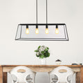 Oriel Lighting Eaton 4 Light Large 100cm Pendant