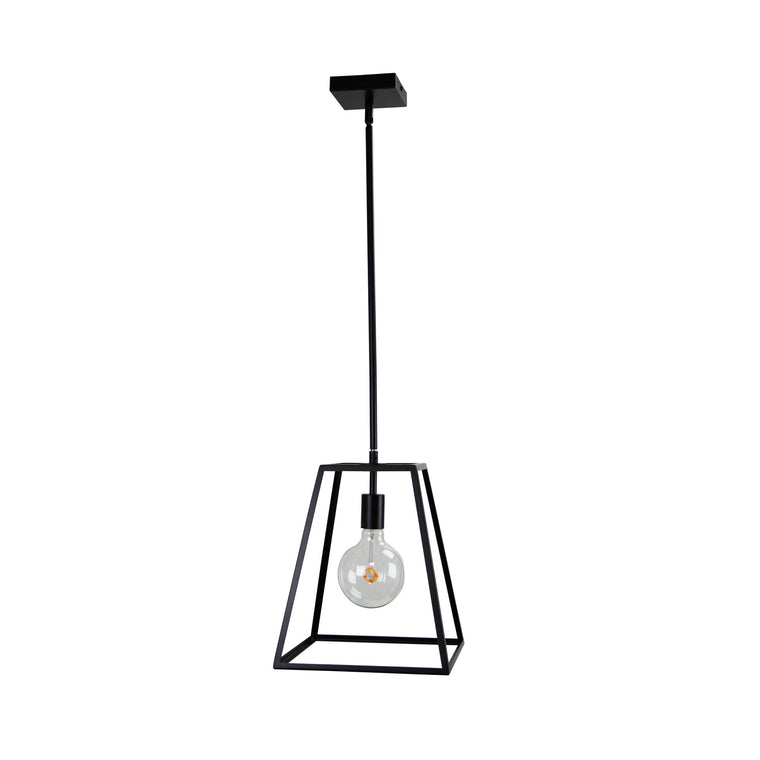 Oriel Lighting Southport Single Urban Retro 30cm Pendant