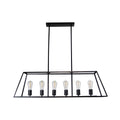 Oriel Lighting Southport 6 Light Urban Retro Pendant