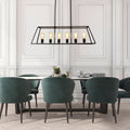 Oriel Lighting Southport 6 Light Urban Retro Pendant