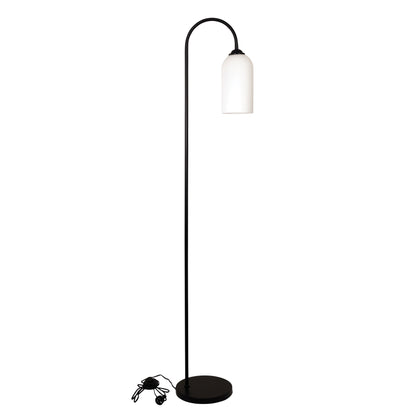 Oriel Lighting Arlington Opal Matt Glass Floor Lamp