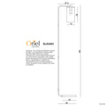 Oriel Lighting Raymont Floor Lamp