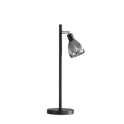 Oriel Lighting Alma Smoked Glass Task Lamp
