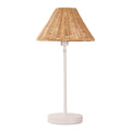 Oriel Lighting Belize Rattan Table Lamp