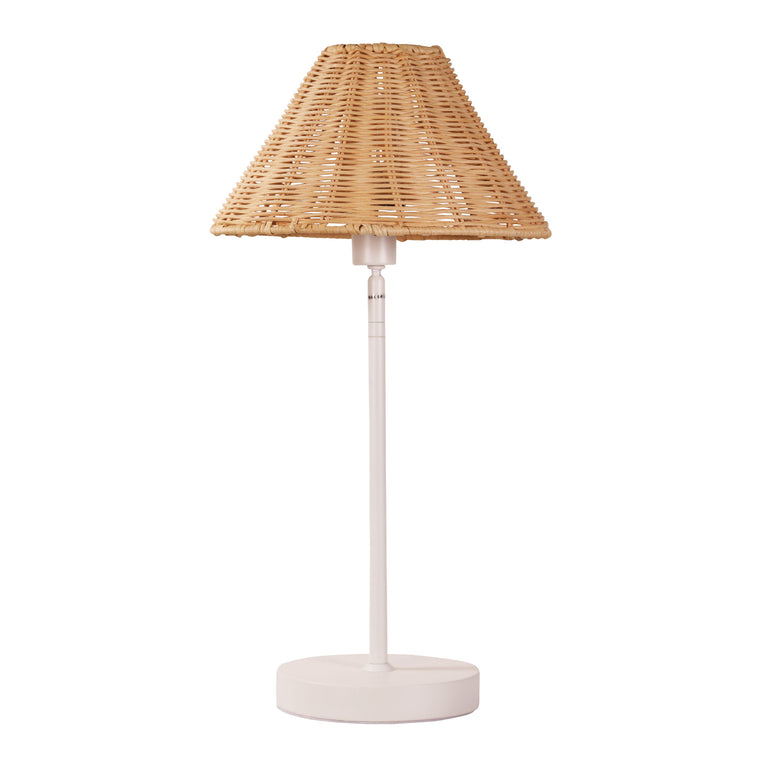 Oriel Lighting Belize Rattan Table Lamp